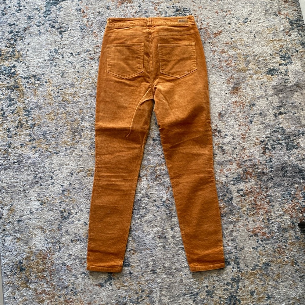 PAIGE Women's Skinny Jeans in Orange